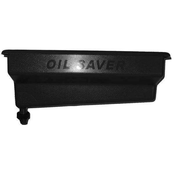 ERS Black Engine Oil Saver Funnel showing efficient five-bottle oil recovery.