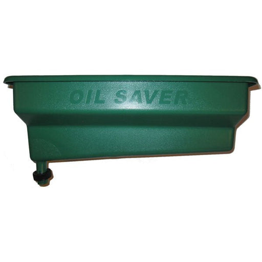 ERS Green Engine Oil Saver Funnel in use for eco-friendly oil recycling.