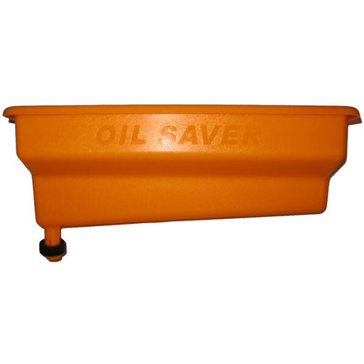 ERS Orange Engine Oil Saver Funnel providing a no-mess drainage solution.