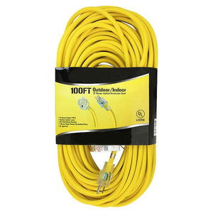 Extension Cord Electrical Indoor Outdoor 100 ft. 12 Ga. - ToolPlanet