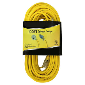 Extension Cord Electrical Indoor Outdoor 100 ft. 14 Ga. - ToolPlanet