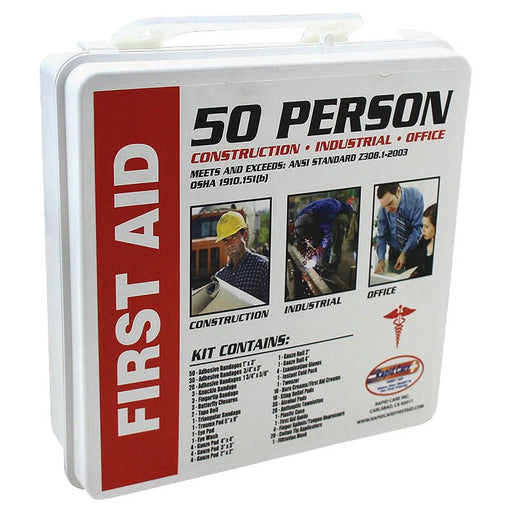 First Aid Kit OSHA for Construction and Office 50 Person - ToolPlanet