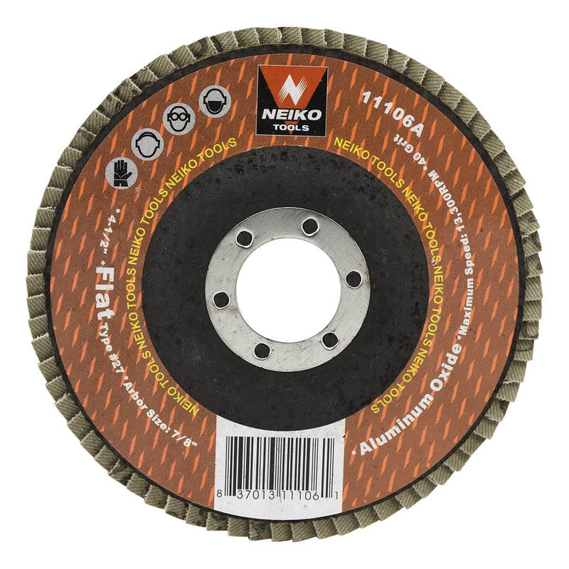 Flap Disc 4-1/2" 80 Grit Aluminum Oxide Sanding Grinding - ToolPlanet