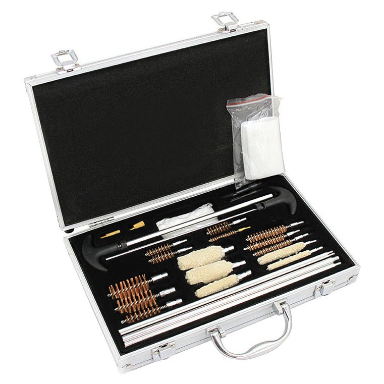 Gun Cleaning Kit Universal Rod Brush Set Pistol Rifle Shotgun Firearm - ToolPlanet