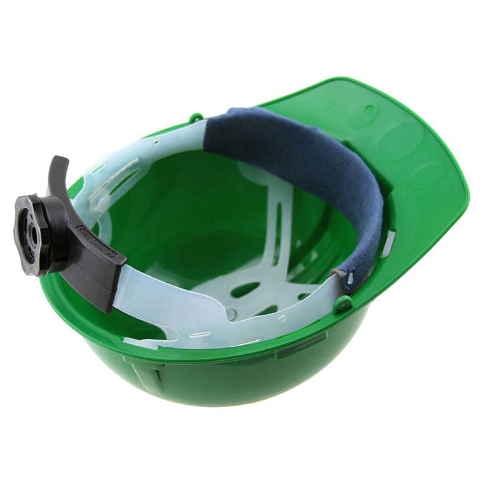 Hard Hat Safety Helmet Hardhat Green - ToolPlanet