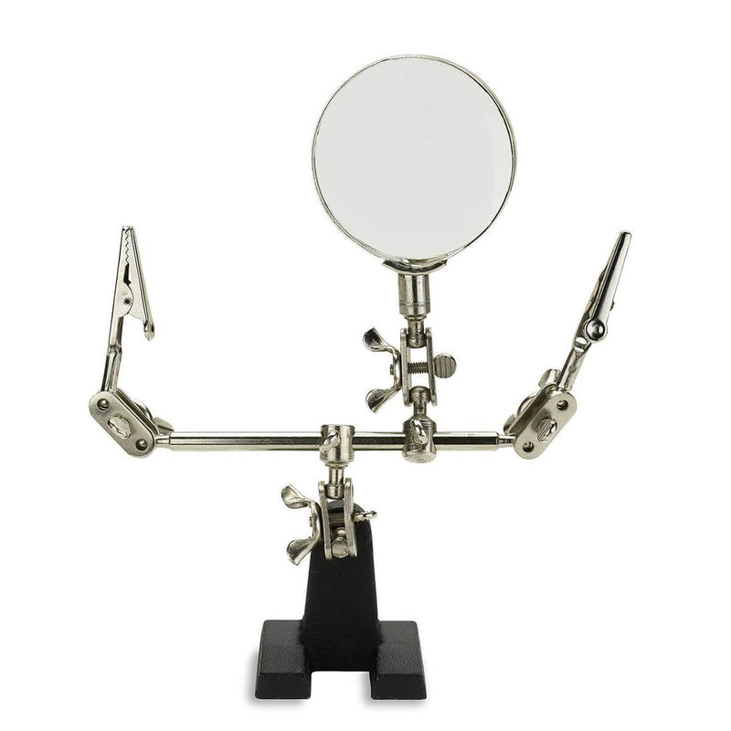 Helping Hand Magnifying Glass Third Hand Jewelry Repair Hobby - ToolPlanet