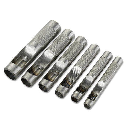 Hollow Leather Hole Punch Large 6 piece DIY Craft Set - ToolPlanet