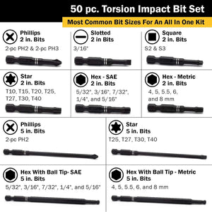 Impact Driver Bits 16251 - ToolPlanet