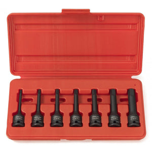 Impact Socket Driver Set Metric Hex 7 piece 3/8" Drive - ToolPlanet