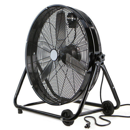 Industrial Fan Big 24 Inch Drum High Velocity Electric Air Blower - ToolPlanet