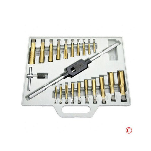 Jumbo 45 piece Titanium Coated Tap and Die Set SAE - ToolPlanet