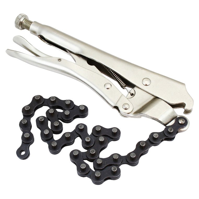 Locking Clamp 19 Inch Chain Anti Slip Adjustable Jaw Pressure Pliers - ToolPlanet