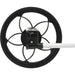 Measuring Wheel - 10,000 ft. Digital Counter 12.5 Inch Diameter Telescoping Handle - ToolPlanet