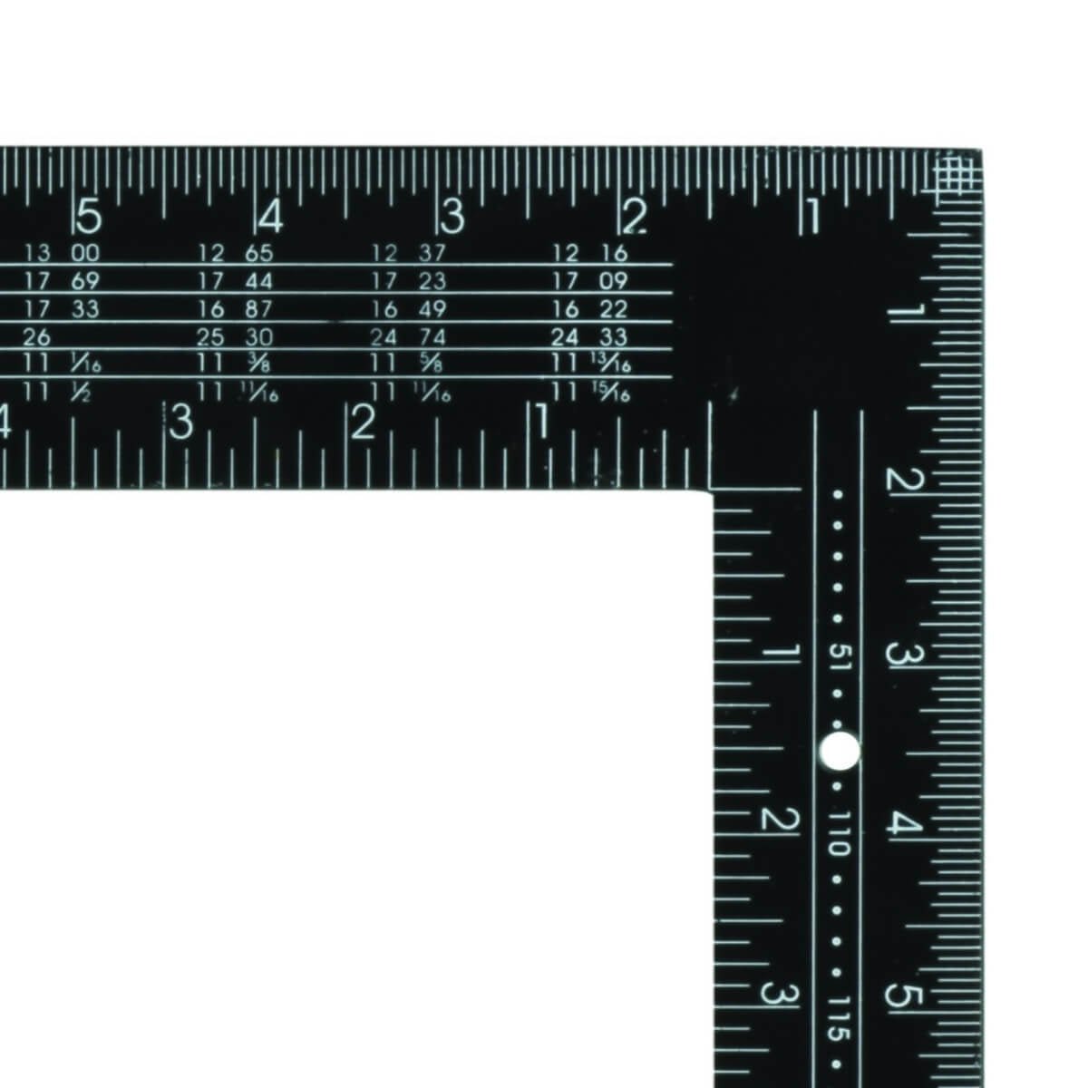 Large Metal Square Carpenter Square POWERTEC 16x24 Inch Steel Framing Square - With ...