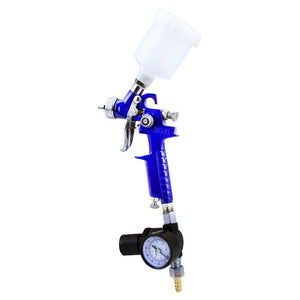 Mini HVLP Paint Spray Gun Sprayer with Gauge - ToolPlanet