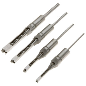 Mortise Bit - Mortising Chisel Set 1/4 - 1/2 Woodstock 4 Pc D2845 - ToolPlanet