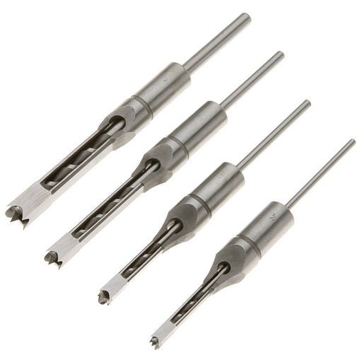 Mortise Bit - Mortising Chisel Set 1/4 - 1/2 Woodstock 4 Pc D2845 - ToolPlanet