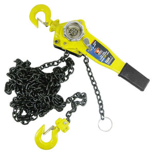 Neiko 1 1/2 Ton Capacity 20 ft. Lift Lever Block Chain Hoist Puller - ToolPlanet