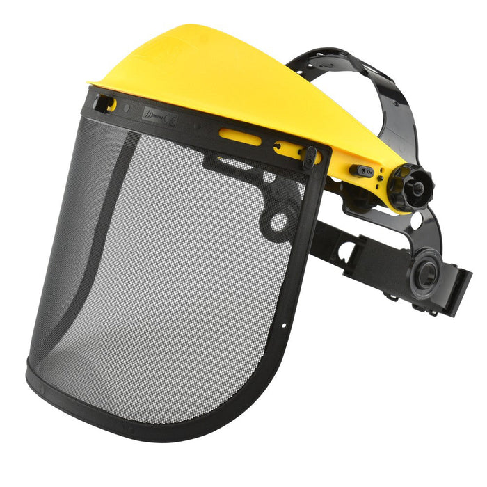 Neiko 2-in-1 Polycarbonate Steel Mesh Face Protection Shield 53876A - ToolPlanet