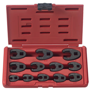 Neiko Tools 12 piece Professional Crowfoot Wrench Set SAE 03323A - ToolPlanet