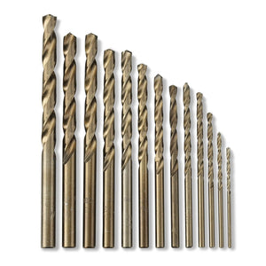 Neiko Tools 13 piece Cobalt Drill Bit Set 10178A - ToolPlanet