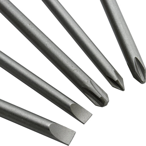 Neiko Tools 5 piece 12 Inch Super Long Phillips Bit Set 10043A - ToolPlanet