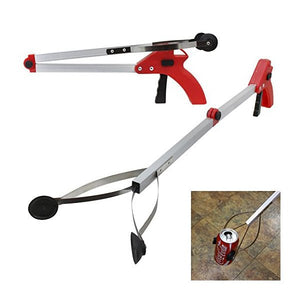 Pick Up Tool Folding Grabber Helping Hand Long 3 Foot Reach - ToolPlanet