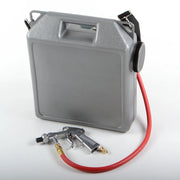 Alternate back view Portable Sandblaster Small Air Hand Held Sand Blaster 30 lb. Capacity