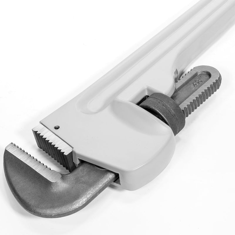 Professional 48" Heavy-Duty Aluminum Pipe Wrench Set - Versatile Plumbing & Automotive Tool - ToolPlanet