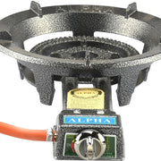 Propane Stove Single Burner Portable Camping Outdoor Cooktop 13.5" - ToolPlanet