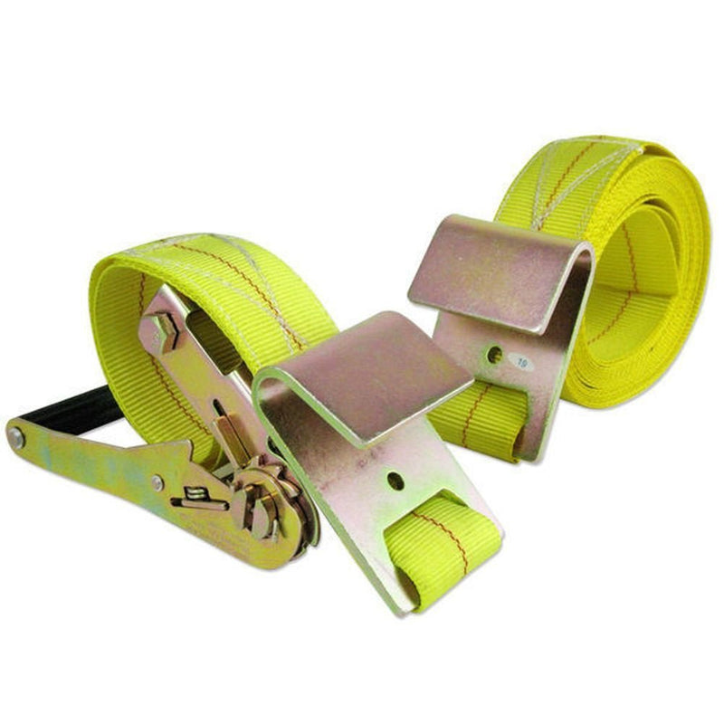 Ratchet Tie Down 2 Inch x 27 ft. Flat Hook - ToolPlanet