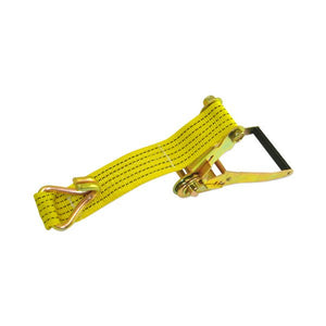 Ratchet Tie Down J Hook 2 Inch x 27 Ft 6000 lbs - ToolPlanet