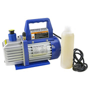 Refrigerator Vacuum Pump Single Stage Rotary Vane 1/3 HP Motor 4 CFM - ToolPlanet