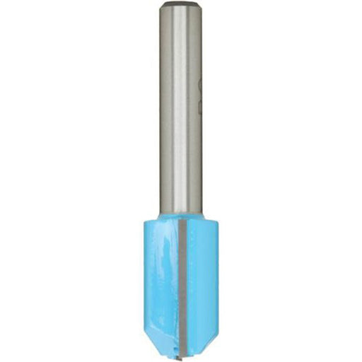 Roman Carbide 1/2 " Double Fluted Straight Router Bit 1/4 Shank DC1004 - ToolPlanet