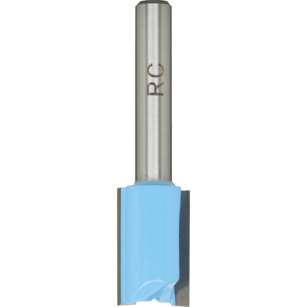 Roman Carbide 1-2 Double Fluted Straight Router Bit 1-4 - ToolPlanet