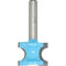 Roman Carbide 1/2 Inch Bull Nose Router Bit 1/4" Shank DC1024 - ToolPlanet