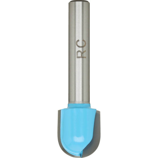 Roman Carbide 1/2 Inch Core Box Router Bit 1/4" Shank DC1231 - ToolPlanet