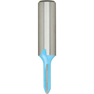 Roman Carbide 1/4 " Double Fluted Straight Router Bit 1/2 Shank DC1008 - ToolPlanet