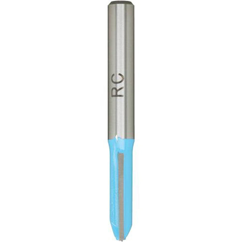 Roman Carbide 1/4 " Double Fluted Straight Router Bit 1/4 Shank DC1001 - ToolPlanet