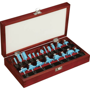 Roman Carbide 20 Pc. Master Router Bit Set 1/4 Shank DC1822 - ToolPlanet