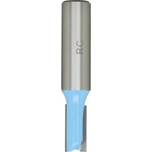 Roman Carbide 3/8 " Double Fluted Straight Router Bit 1/2 Shank DC1010 - ToolPlanet