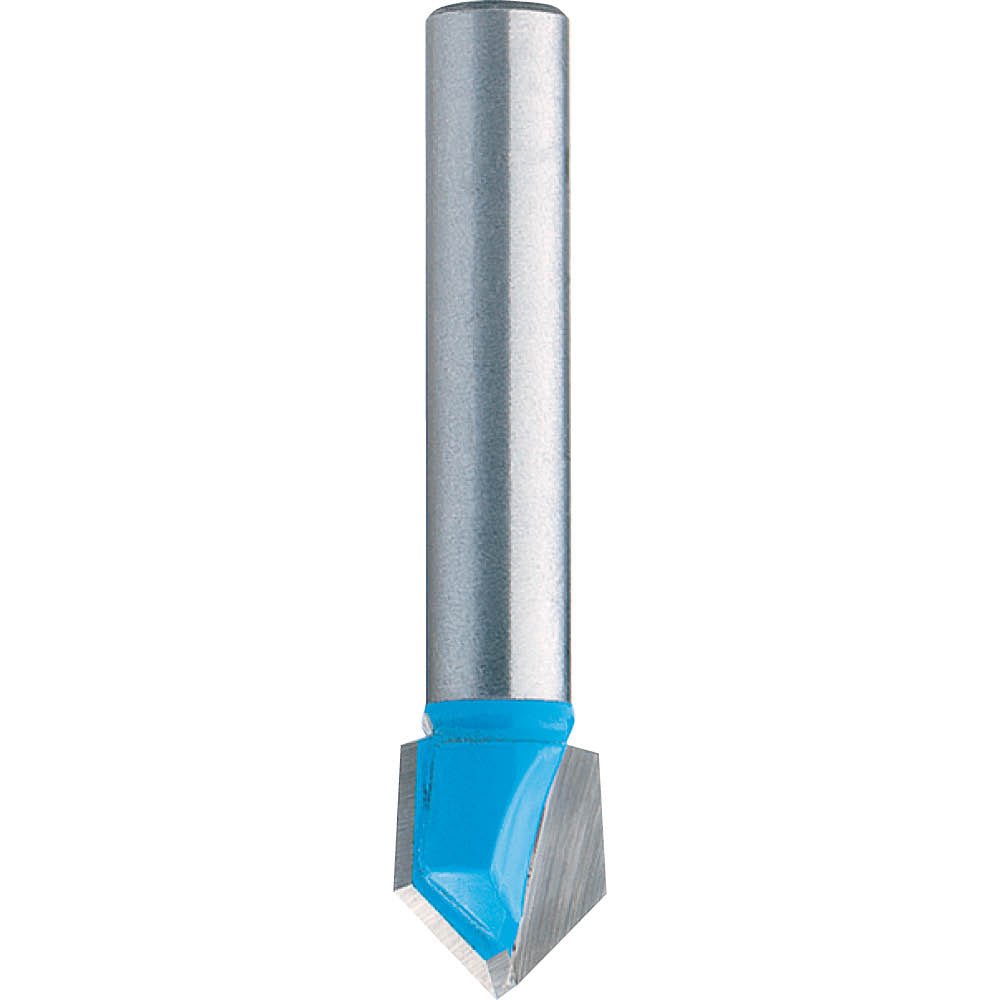 Roman Carbide 3-8 90 degree V groove Router Bit 1-4 DC1204 - ToolPlanet