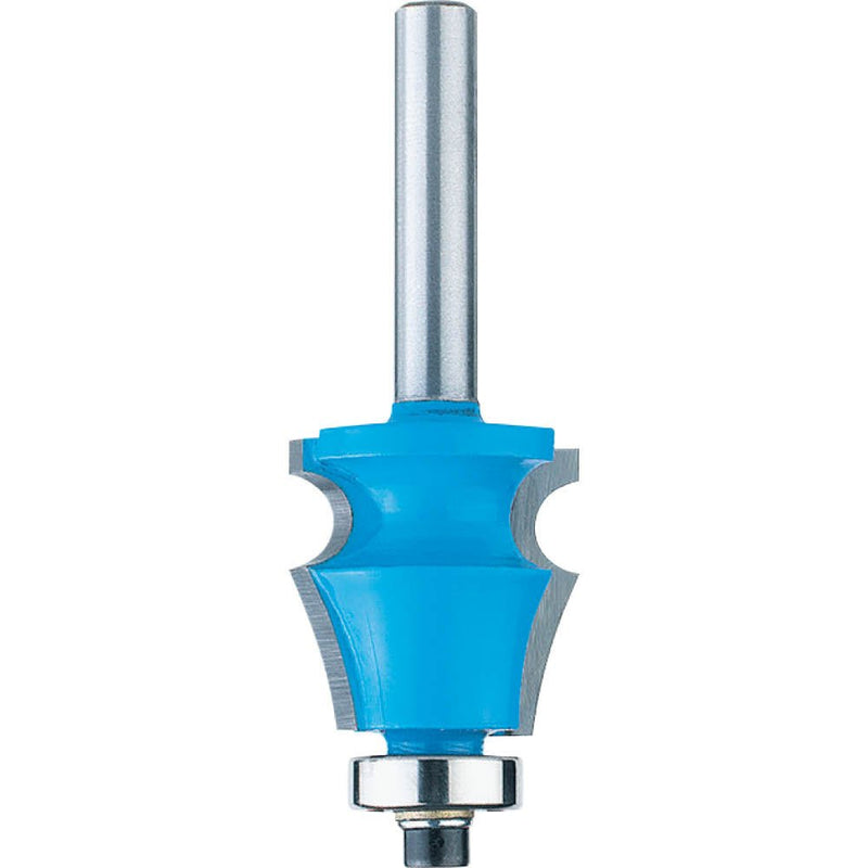 Roman Carbide 3/8 Inch Edge Bead Router Bit 1/2" Shank DC1123 - ToolPlanet