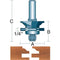 Roman Carbide Reversible Stile and Rail Roman Ogee Router Bit DC1392 - ToolPlanet