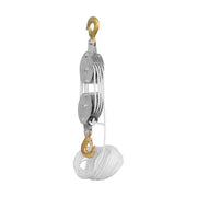 Rope Hoist Winch Pulley 2 Hook 2 Ton 65 Foot - ToolPlanet
