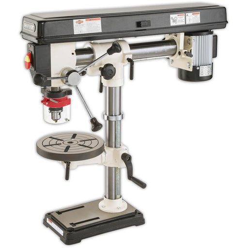 Shop Fox 1/2 HP 34 Inch Bench Top Radial Drill Press W1669 - ToolPlanet