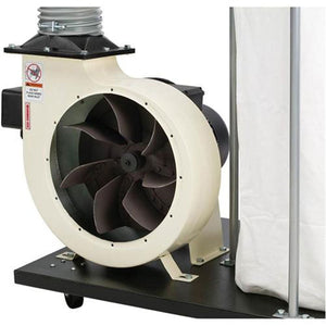 Shop Fox 2 HP 1,550 CFM Dust Collector W1666 - ToolPlanet