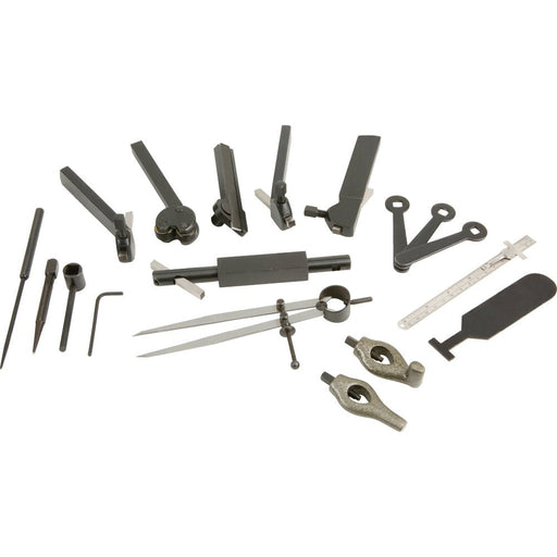 Shop Fox 20 Pc. Machinist Lathe Tool Kit D4090 - ToolPlanet