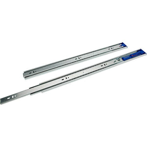 Shop Fox 22" Drawer Slide Pair Push-to-Open Ball Bearing D4452 - ToolPlanet