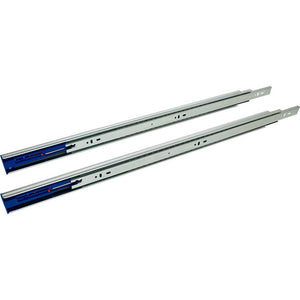 Shop Fox 24" Drawer Slide Pair Push-to-Open Ball Bearing D4453 - ToolPlanet